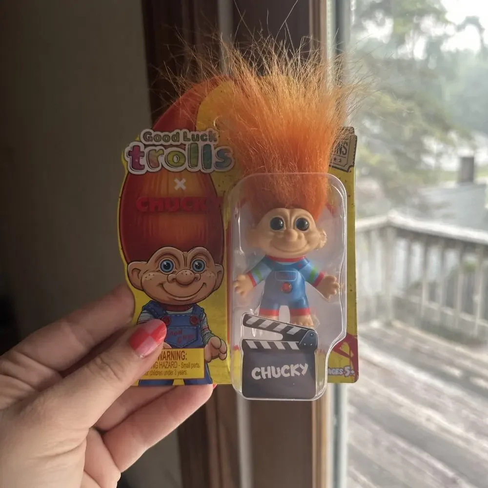 Good Luck Trolls Chucky Child's Play Good Guys Movie Icons NEW Doll Five 5 Below